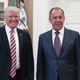 President Donald Trump meets with Russian Foreign Minister Sergey Lavrov, right, in the White House in Washington, Wednesday, May 10, 2017. President Donald Trump on Wednesday welcomed Vladimir Putin’s top diplomat to the White House for Trump’s highest level face-to-face contact with a Russian government official since he took office in January. (Russian Foreign Ministry Photo via AP)